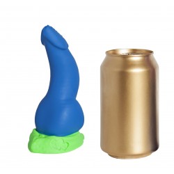 Синий фаллоимитатор Дракон Эглан Mini - 17 см. Синий фаллоимитатор Дракон Эглан Mini - 17 см.