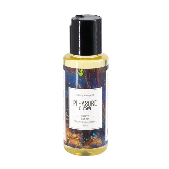 Массажное масло Pleasure Lab Relaxing с ароматом винограда и инжира - 50 мл. 1021-01Lab Массажное масло Pleasure Lab Relaxing с ароматом винограда и инжира - 50 мл. 1021-01Lab