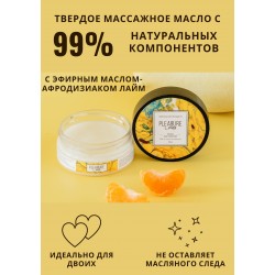 Твердое массажное масло Pleasure Lab Refreshing с ароматом манго и мандарина - 50 мл. Твердое массажное масло Pleasure Lab Refreshing с ароматом манго и мандарина - 50 мл.