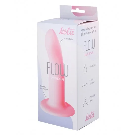 Нереалистичный дилдо Flow Emotional Pink 2040-02lola 2040-02lola Нереалистичный дилдо Flow Emotional Pink 2040-02lola 2040-02lola