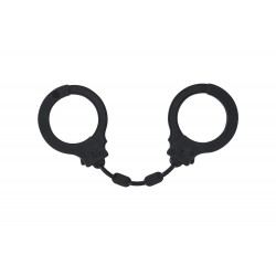 Черные силиконовые наручники Suppression Черные силиконовые наручники Suppression