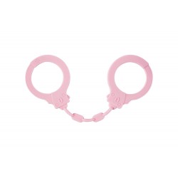 Розовые силиконовые наручники Suppression Розовые силиконовые наручники Suppression