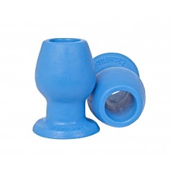 Голубой анальный тоннель с большим отверстием - 10,5 см. Голубой анальный тоннель с большим отверстием - 10,5 см.