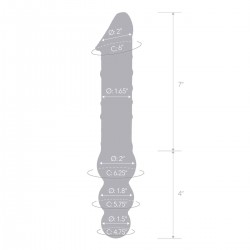Двусторонний анально-вагинальный стимулятор 12 DOUBLE ENDED Двусторонний анально-вагинальный стимулятор 12 DOUBLE ENDED
