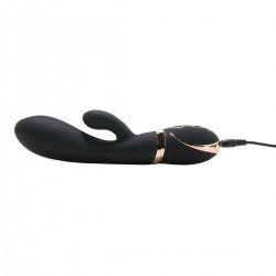 Черный вибратор-кролик Dual Stim Rabbit Vibrator Черный вибратор-кролик Dual Stim Rabbit Vibrator