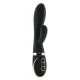 Черный вибратор-кролик Dual Stim Rabbit Vibrator FOH-012BLK Черный вибратор-кролик Dual Stim Rabbit Vibrator FOH-012BLK