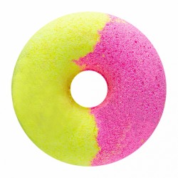 Шипучая соль для ванн Амурные пончики Банан-клубника 180 г Шипучая соль для ванн Амурные пончики Банан-клубника 180 г