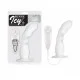 Белый вибратор для G-точки BUNNY ICY - 18 см. NMC2-FPBE210A00-029 Белый вибратор для G-точки BUNNY ICY - 18 см. NMC2-FPBE210A00-029
