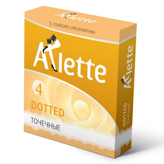 Презервативы Arlette №3, Dotted Точечные 3 шт.