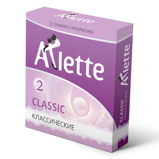 Презервативы Arlette №3, Classic Классические  3 шт.