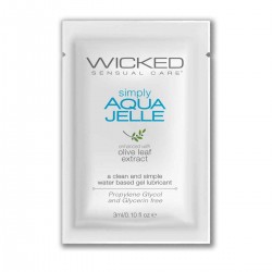 Гель-лубрикант Simply Aqua Jelle - 3 мл. Гель-лубрикант Simply Aqua Jelle - 3 мл.