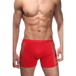 Трусы мужские гладкие боксеры красного цвета 10529702 Трусы мужские гладкие боксеры красного цвета 10529702