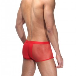 Трусы мужские гладкие боксеры красного цвета 10529703 Трусы мужские гладкие боксеры красного цвета 10529703
