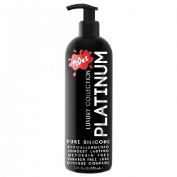 Гель-лубрикант на силиконовой основе Wet Platinum - 475 мл. Гель-лубрикант на силиконовой основе Wet Platinum - 475 мл.