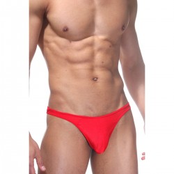 Трусы тонги гладкие мужские красные Трусы тонги гладкие мужские красные