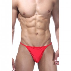 Трусы мужские гладкие красные стринги 10549710 Трусы мужские гладкие красные стринги 10549710