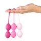Набор из 3 розовых вагинальных шариков FemmeFit Advanced Pelvic Muscle Training Set FLZ-E27895 Набор из 3 розовых вагинальных шариков FemmeFit Advanced Pelvic Muscle Training Set FLZ-E27895
