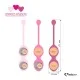 Набор из 3 розовых вагинальных шариков FemmeFit Advanced Pelvic Muscle Training Set FLZ-E27895 Набор из 3 розовых вагинальных шариков FemmeFit Advanced Pelvic Muscle Training Set FLZ-E27895