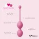 Набор из 3 розовых вагинальных шариков FemmeFit Advanced Pelvic Muscle Training Set FLZ-E27895 Набор из 3 розовых вагинальных шариков FemmeFit Advanced Pelvic Muscle Training Set FLZ-E27895