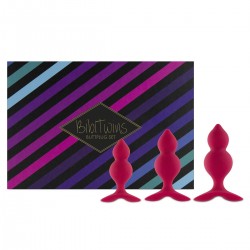 Набор из трех розовых анальный пробок Bibi Twin Butt Plug Set Набор из трех розовых анальный пробок Bibi Twin Butt Plug Set