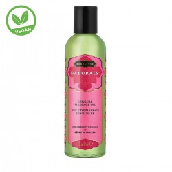 Массажное масло Naturals Strawberry Dreams с ароматом клубники - 59 мл. Массажное масло Naturals Strawberry Dreams с ароматом клубники - 59 мл.