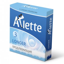 Презервативы Arlette №3, Longer Продлевающие 3 шт. Презервативы Arlette №3, Longer Продлевающие 3 шт.