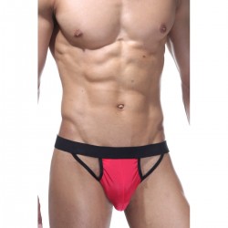 Эффектные двухцветные мужские трусы-стринги Эффектные двухцветные мужские трусы-стринги