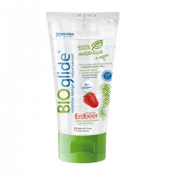 Гель-смазка на водной основе с ароматом клубники BioGlide - 80 мл. Гель-смазка на водной основе с ароматом клубники BioGlide - 80 мл.