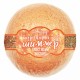 Бурлящий шар для ванн с шиммером Happy Блестящий восторг оранжевый 130 г