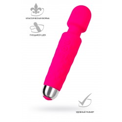 Вибромассажер Flovetta Peony, силикон, розовый, 20,5 см Вибромассажер Flovetta Peony, силикон, розовый, 20,5 см