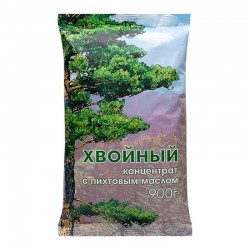 Соль для ванн Хвойный концентрат с пихтовым маслом в пакете 900 г Соль для ванн Хвойный концентрат с пихтовым маслом в пакете 900 г