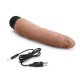 Универсальный вибромассажер цвет мокка 7 Realistic Vibrator