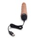 Универсальный вибромассажер цвет мокка 7 Realistic Vibrator