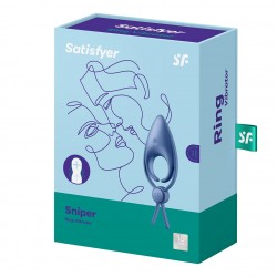 Виброкольцо Satisfyer Sniper blue 018393SA