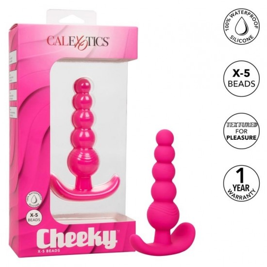 Анальная елочка для ношения CHEEKY X-5 BEADS