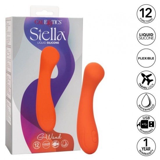 Вибромассажер STELLA LIQUID SILICONE G WAND