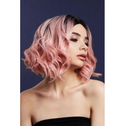 Парик Кортни кудри (розовый омбре) (Fever) (One Size) Парик Кортни кудри (розовый омбре) (Fever) (One Size)