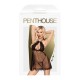 Комбинация Penthouse Libido boost, черная, M/L