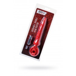 Насадка на пенис Black & Red by TOYFA с вибрацией, силикон, красный, 24 см Насадка на пенис Black & Red by TOYFA с вибрацией, силикон, красный, 24 см