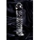 Нереалистичный фаллоимитатор Sexus Glass, стекло, прозрачный, 16,5 см