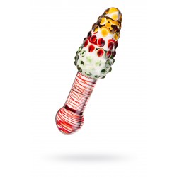 Двусторонний фаллоимитатор Sexus Glass, стекло, прозрачный, 17,5 см Двусторонний фаллоимитатор Sexus Glass, стекло, прозрачный, 17,5 см