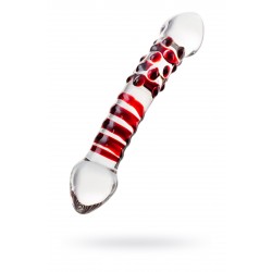 Накопитель Двусторонний фаллоимитатор Sexus Glass, стекло, прозрачный, 21 см Накопитель Двусторонний фаллоимитатор Sexus Glass, стекло, прозрачный, 21 см