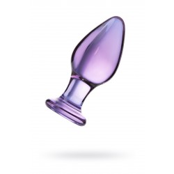 Анальная втулка Sexus Glass, стекло, фиолетовая, 10 см, Ø 4 см Анальная втулка Sexus Glass, стекло, фиолетовая, 10 см, Ø 4 см
