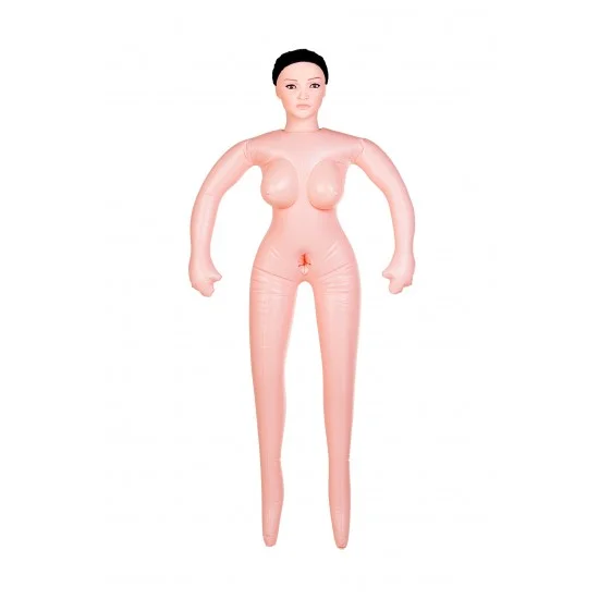 Кукла надувная Dolls-X by TOYF Nurse Emilia, реалистичная голова,брюнетка, с двумя отверстиями 117020 Кукла надувная Dolls-X by TOYF Nurse Emilia, реалистичная голова,брюнетка, с двумя отверстиями 117020