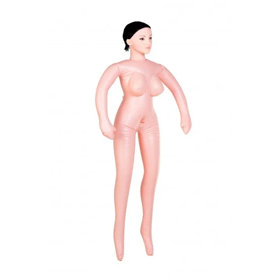 Кукла надувная Dolls-X by TOYF Nurse Emilia, реалистичная голова,брюнетка, с двумя отверстиями 117020 Кукла надувная Dolls-X by TOYF Nurse Emilia, реалистичная голова,брюнетка, с двумя отверстиями 117020
