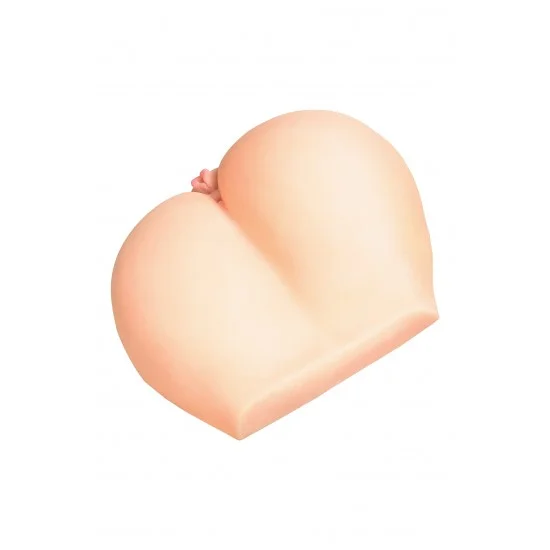 Мастурбатор реалистичный TOYFA Juicy Pussy Monique, с вибрацией,  вагина и анус,TPR, телесный, 17 см 893014