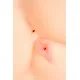 Мастурбатор реалистичный TOYFA Juicy Pussy Monique, с вибрацией,  вагина и анус,TPR, телесный, 17 см 893014