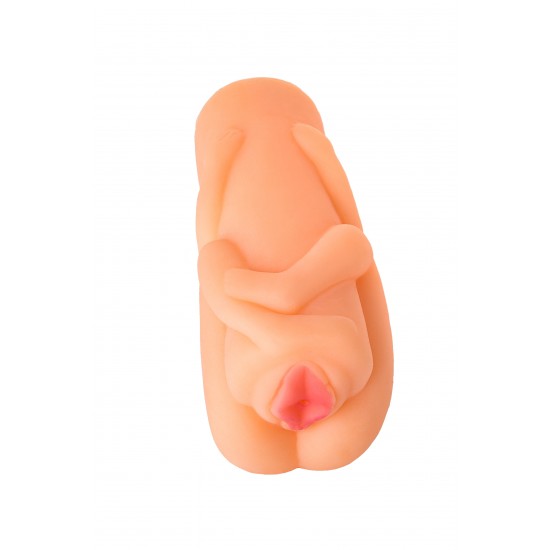 Мастурбатор реалистичный TOYFA Juicy Pussy Fresh Pearl, вагина, TPR, телесный, 13 см