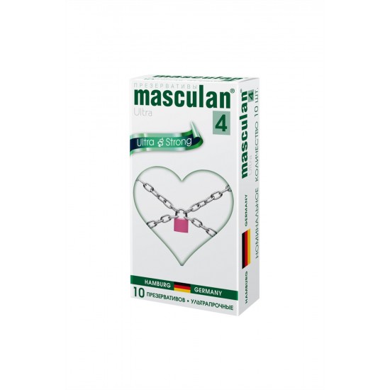Презервативы Masculan Ultra 4,  10 шт.  Ультра прочные ШТ