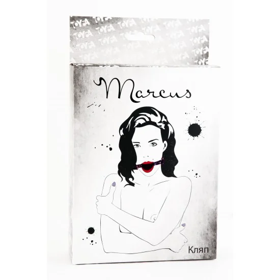 Кляп TOYFA Marcus на кружевном ремешке, силикон, розовый, 62 см 719003 Кляп TOYFA Marcus на кружевном ремешке, силикон, розовый, 62 см 719003